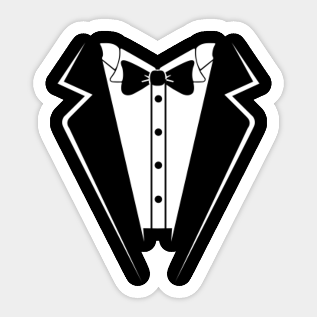 Black Tuxedo Funny Groomsman Outfit Wedding Gift Shirt Black And